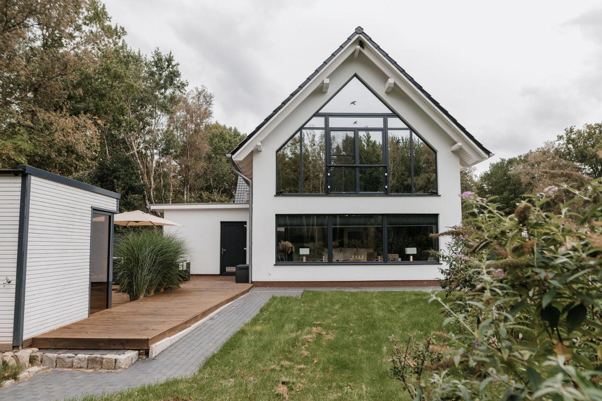 Вилла Uns Langhus Fuhlendorf  Экстерьер фото
