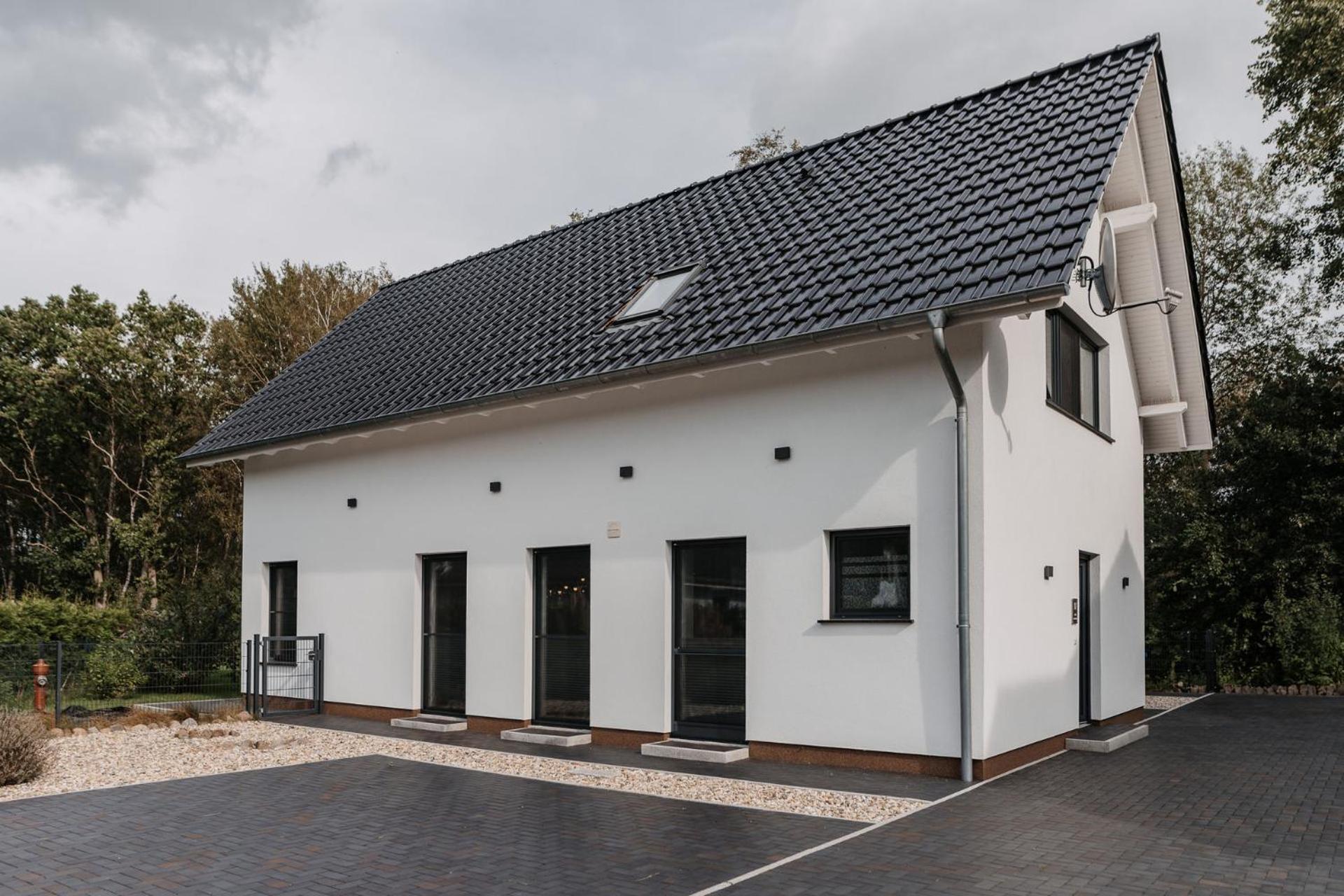 Вилла Uns Langhus Fuhlendorf  Экстерьер фото