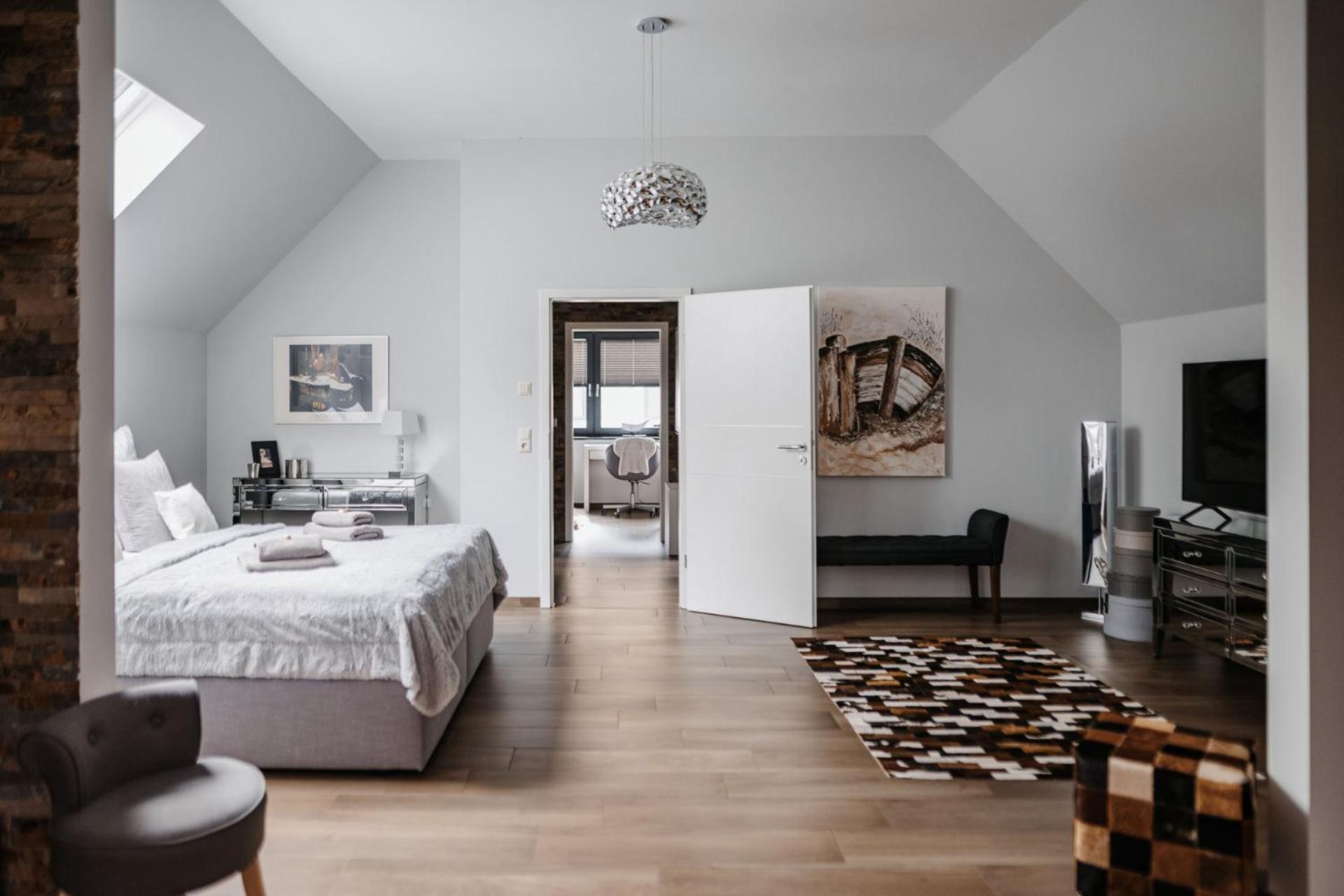Вилла Uns Langhus Fuhlendorf  Экстерьер фото